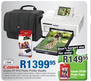 Canon Selphy CP-810 Photo Printer Bundle-Each