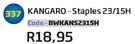 Kangaro Staples 23/15H BWKANS2315H