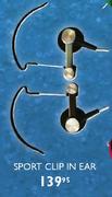 Stuff Sport Clip In Ear