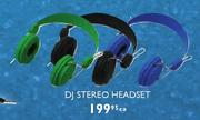Stuff DJ Stereo Headset