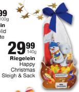 Riegelein Happy Christmas Sleigh & Sack-140g