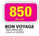 Bon Voyage 353 3 Piece Set 623855-Per Set