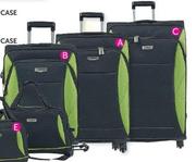 Monarch 4 Wheel 60cm Black/Avo Trolley Case