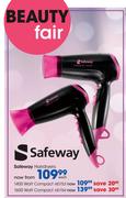 Safeway Hair Dryer Compact-1600W