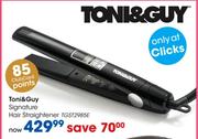 Toni & Guy Signature Hair Straightener