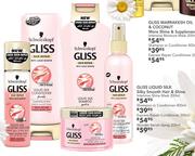 Schwarzkopf Gliss Liquid Silk Shampoo Or Conditioner-400ml 
