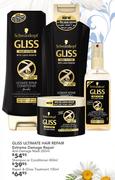 Schwarzkopf Gliss Ultimate Hair Repair Shampoo Or Conditioner-400ml