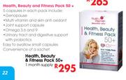 Nutri Women Health,Beauty & Fitness Pack 50 +