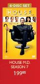 House M.D.Season 7-6-Disc Set
