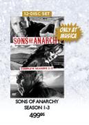 Sons Of Anarchy Season 1-3-12-Disc Set