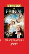 Fringe Season 3-7-Disc Set