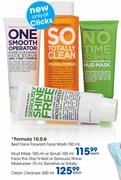 Formula 10.0.6 Best Face Forward Face Wash-150ml,Mud Mask-100ml Or Scrub-100ml Each