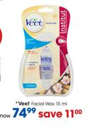 Veet Facial Wax-15ml