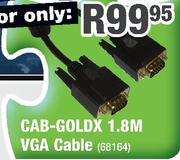 Cab-Goldx VGA Cable-1.8M