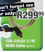 Cab-Goldx HDMI Cable-3.7M