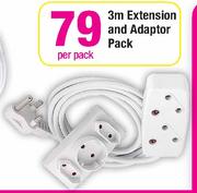 3m Extension And Adaptor Pack-Per Pack