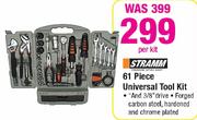 Stramm 61 Piece Universal Tool Kit-Per Kit