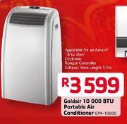 goldair 12k btu portable air conditioner