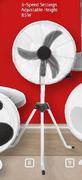 Aim 45cm High Velocity Stand Fan AHVS18