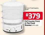 Pnp Counter Point 3-Tier Food Steamer CPFS-300