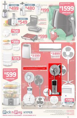 Pick n Pay Hyper: Save Big On All Your Favourites From Toys to Trees  ( 24 Nov - 29 Dec 2013), page 23