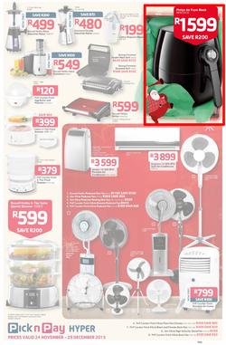 Pick n Pay Hyper: Save Big On All Your Favourites From Toys to Trees  ( 24 Nov - 29 Dec 2013), page 23
