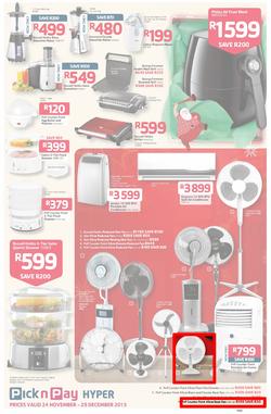 Pick n Pay Hyper: Save Big On All Your Favourites From Toys to Trees  ( 24 Nov - 29 Dec 2013), page 23