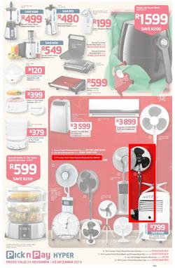 Pick n Pay Hyper: Save Big On All Your Favourites From Toys to Trees  ( 24 Nov - 29 Dec 2013), page 23
