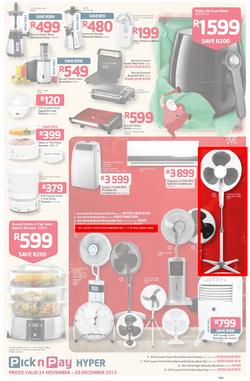 Pick n Pay Hyper: Save Big On All Your Favourites From Toys to Trees  ( 24 Nov - 29 Dec 2013), page 23