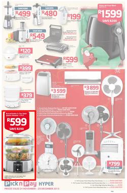 Pick n Pay Hyper: Save Big On All Your Favourites From Toys to Trees  ( 24 Nov - 29 Dec 2013), page 23