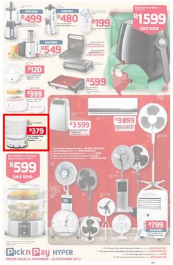 Pick n Pay Hyper: Save Big On All Your Favourites From Toys to Trees  ( 24 Nov - 29 Dec 2013), page 23