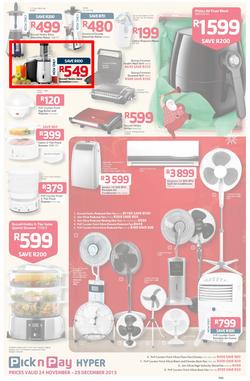 Pick n Pay Hyper: Save Big On All Your Favourites From Toys to Trees  ( 24 Nov - 29 Dec 2013), page 23