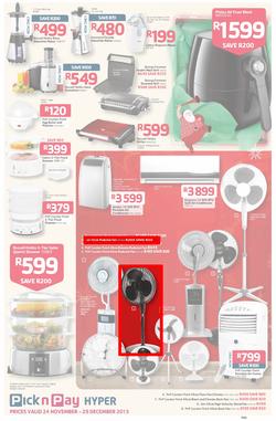 Pick n Pay Hyper: Save Big On All Your Favourites From Toys to Trees  ( 24 Nov - 29 Dec 2013), page 23