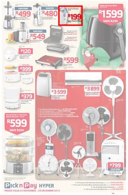 Pick n Pay Hyper: Save Big On All Your Favourites From Toys to Trees  ( 24 Nov - 29 Dec 2013), page 23