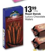 Royal Dansk Luxury Chocolate Wafers-120g