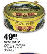 Royal Dansk Danish Chocolate Chip & Almond Cookies-454g