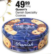 Queen's Danish Speciality Cookies-500g