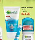 Garnier Pure Active 3-in-1-150ml