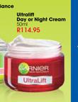 Garnier Ultralift Day or Night Cream-50ml