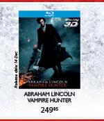 Abraham Lincoln Vampire Hunter Disc
