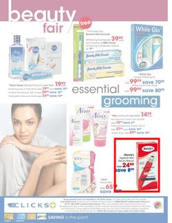 Clicks Beauty Fair (20 Mar - 15 Apr), page 24