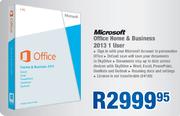 Microsoft Office Home & Business 2013 1 User