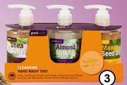 Good Earth Gift Set Of Hand Wash Trio