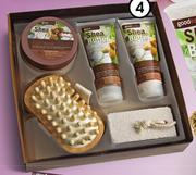 Good Earth Gift Set Of Shea Butter Foot Pampering Set