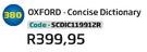 Oxford Concise Dictionary SCDIC19912R