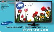 Samsung 81cm/32" LED HD Ready TV UA32EH4003