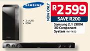 Samsung 2.1 280W 3D Component System HW-F450