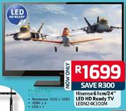 Hisense 61cm/24" LED HD Ready TV LEDN24K300M