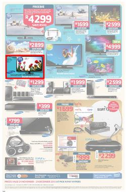 Pick n Pay Hyper: Save Big On All Your Favourites From Toys to Trees  ( 24 Nov - 29 Dec 2013), page 24