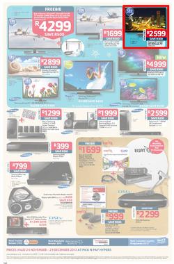 Pick n Pay Hyper: Save Big On All Your Favourites From Toys to Trees  ( 24 Nov - 29 Dec 2013), page 24